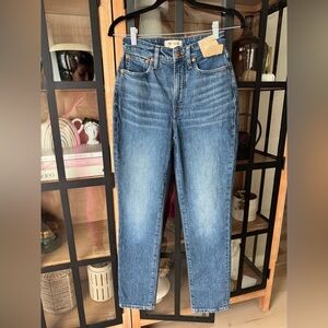 NEW Madewell Jeans curvy the perfect vintage medium wash decateur high waisted